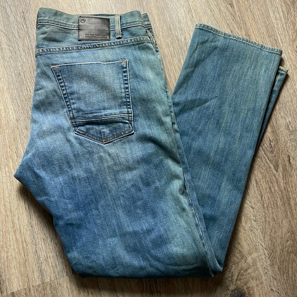 Men’s Agave Denim Hipster Slim Straight Leg Jeans